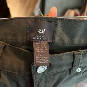 Size 28/30, H&M, slim fit